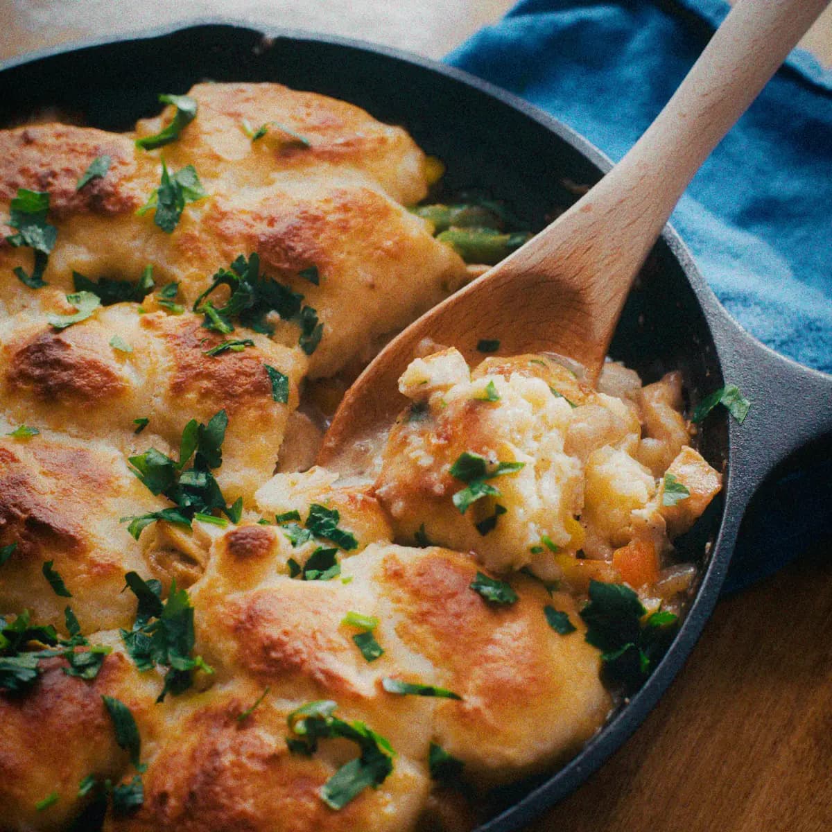 The Easiest Chicken Pot Pie You'll Ever Make