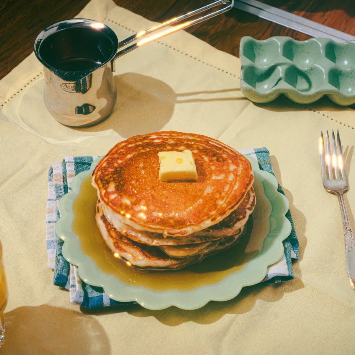 Flippin' Delicious Greek Yogurt Protein Pancakes