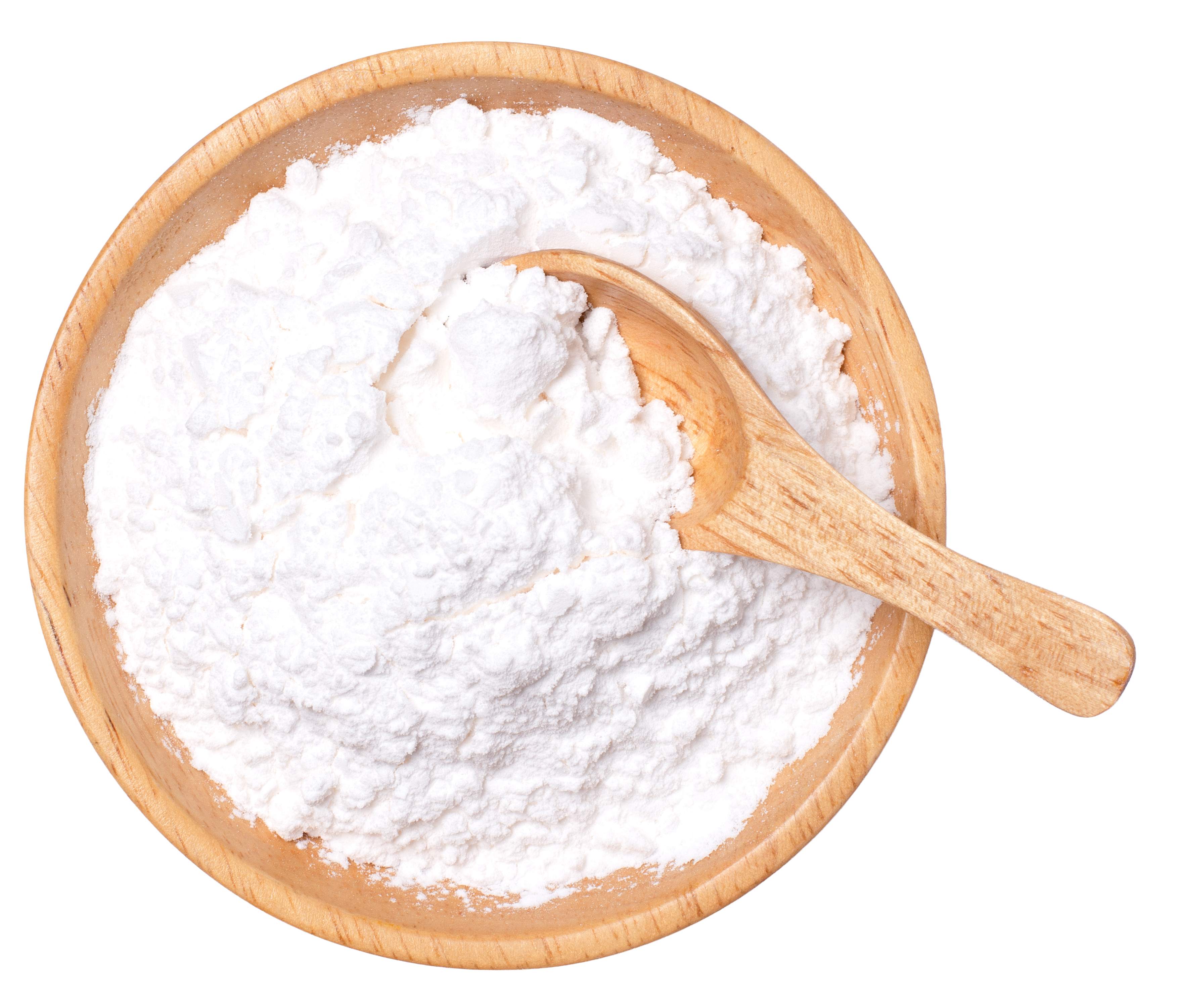 Bowl of leavening ingredients