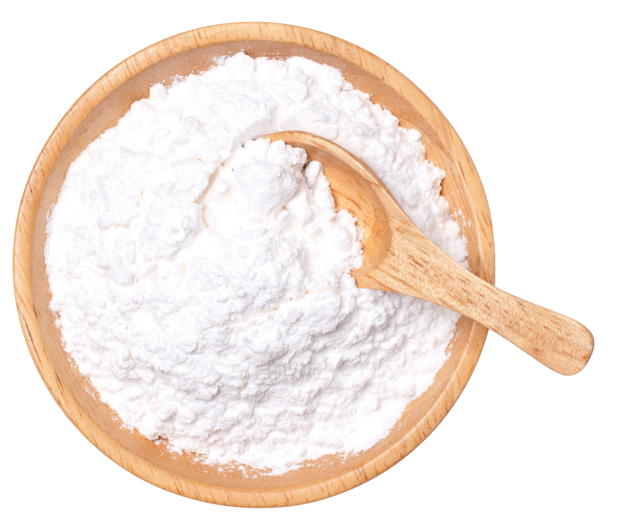 Bowl of leavening ingredients